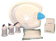 HYDROSANA  Elektrolyse Fu&szlig;bad Wellness Spa mit 3 Spulen + 1000 g Salz  NEU