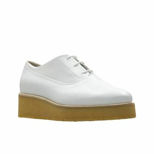 Clarks Originals donna * Ornella Derby White Lea prezzo 1 2 prezzo consigliato 200 ** Regno Unito 7 D