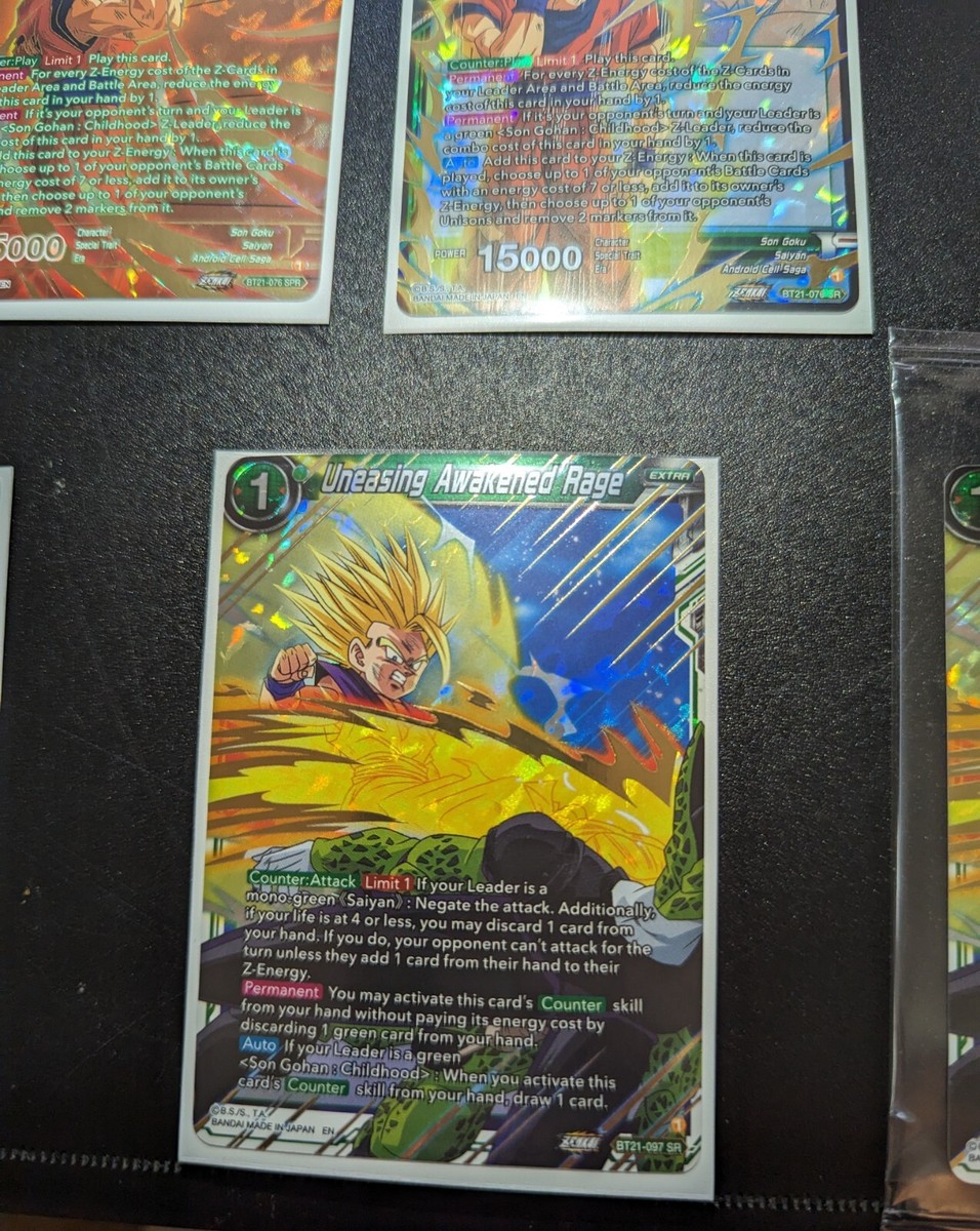 Dragon Ball Super The Card Game Wild Resurgence Bundle Lot