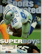 Sports Illustrated February 5 1996 Emmitt Smith Dallas Cowboys Monica Seles