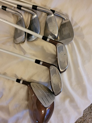 🔥🔥🔥 MAXFLI REVOLUTION GOLF CLUBS 1 HL Driver & 4i & 5i Hybrids --- 6-9 Irons - Picture 16 of 19
