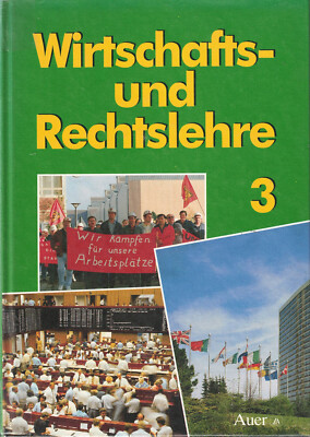 Wirtschafts- und Rechtslehre Band 3 Schulbuch