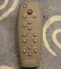 OEM GENUINE InFocus Interlink Electronics AV Projector Remote Control  *TESTED*