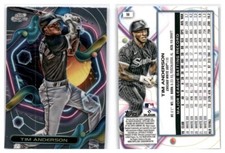 2023 Topps Cosmic Chrome Baseball Tim Anderson Base #56 - Chicago White Sox
