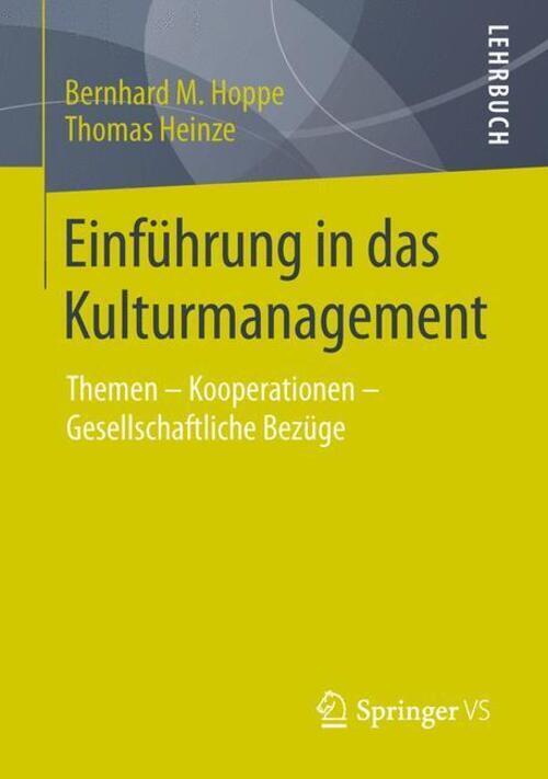 Thumbnail - Thomas Heinze (u. A.) | Einführung In Das Kulturmanagement |