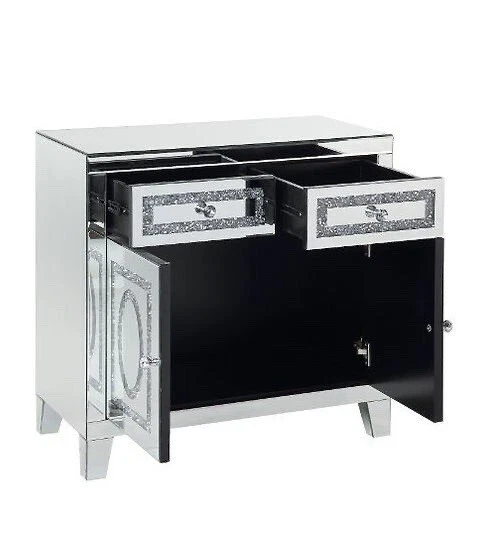 2pc Noralie Cabinet and Heart Mirror Set - Image 3 of 4