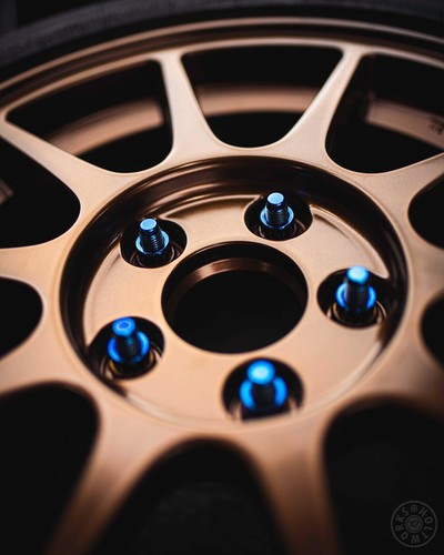 Rison Titanium Lug Nuts Open End Lug Nuts 12 Point GR5 Ti M12 M14 Lug Nut 20PCS - Picture 31 of 79