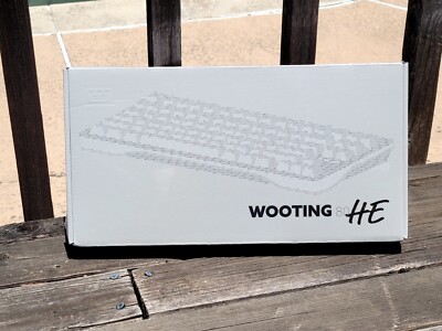 🔥NEW🔥 Wooting 80HE ANSI Black PCR Analog Gaming Keyboard SEALED