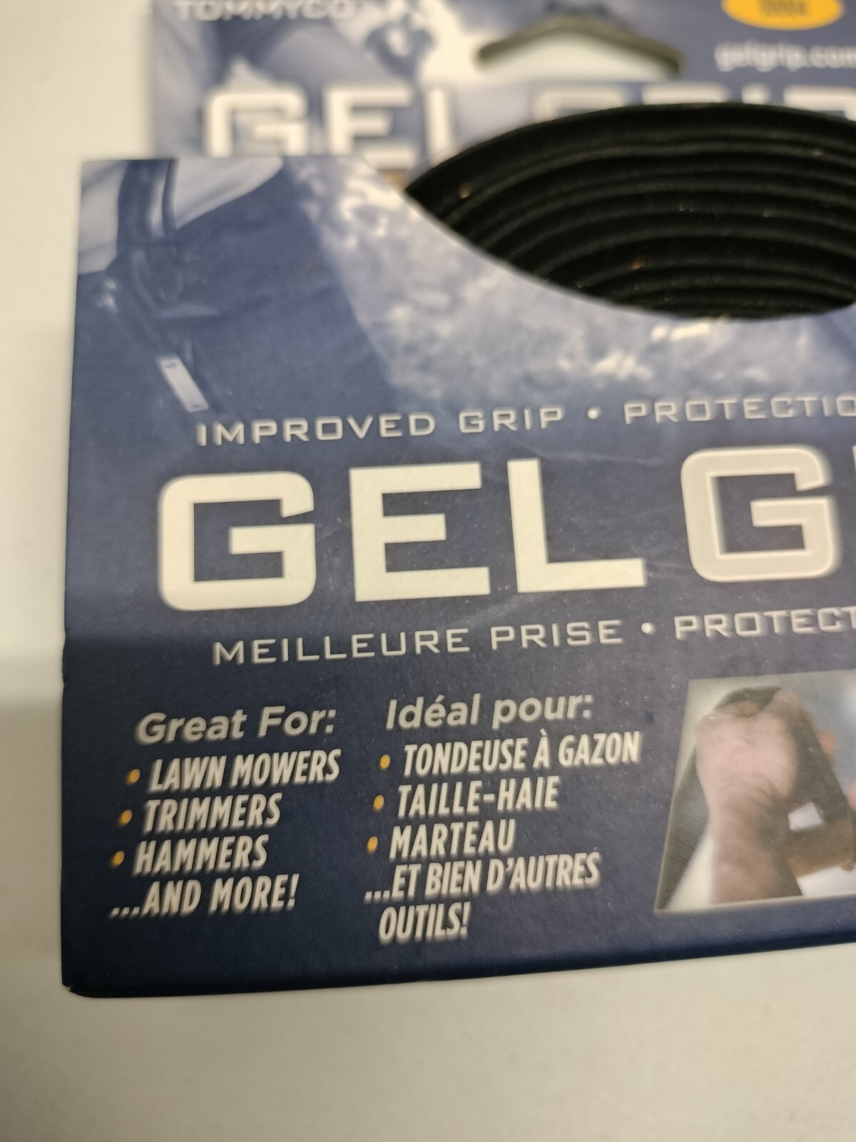 Tommyco 10004 Gel Grip Black Handle Wrap Tape 6 ft for Lawn Mowers