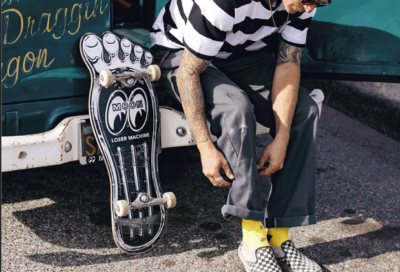 Loser Machine x MOON Gas Pedal Skateboard Deck | eBay