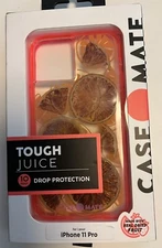 Case-Mate Tough Juice Case for Apple iPhone 11 Pro - Fresh Citrus NEW