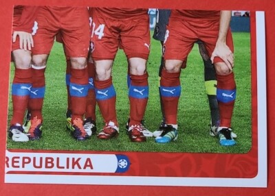 Panini EM EURO 2012 Sticker Nr. 141 Team Tschechische Republic internationale V