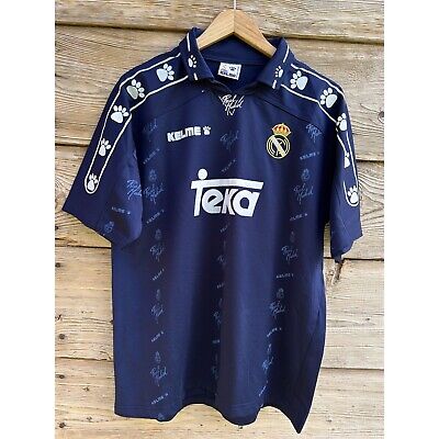 Kelme Real Madrid 1994/95 Special Kit Soccer Football Jersey Kelme Real Madrid 1994/95 Special Kit Soccer Football Jersey