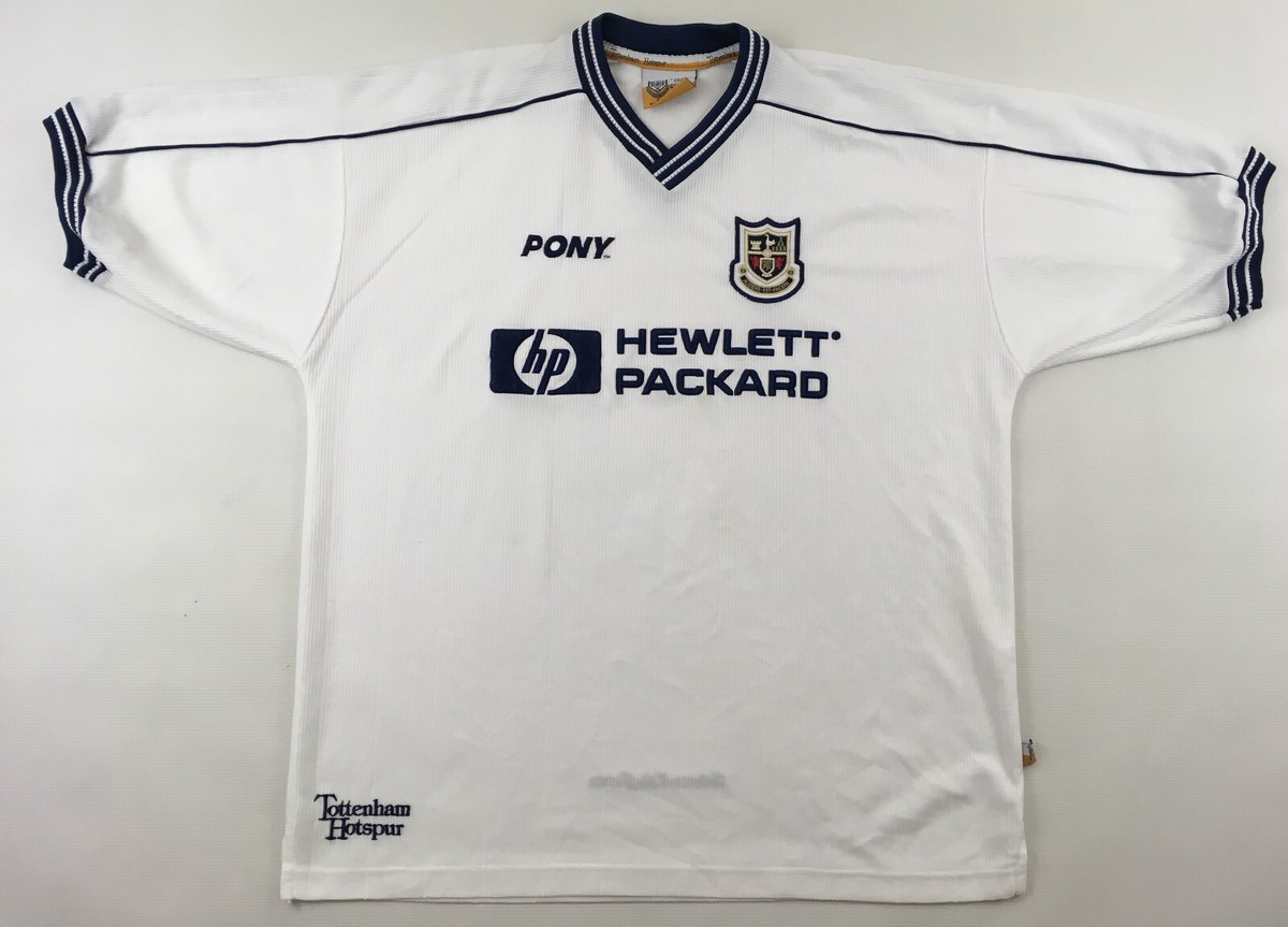 Tottenham Hotspur 1997 1999 Hewlett Packard shirt jersey Pony