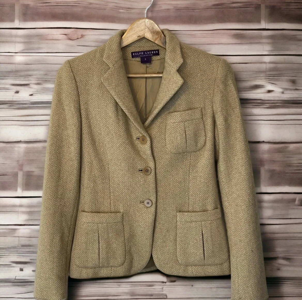 Ralph Lauren Purple Label Collection 100% Cashmere Women's Size 6 Blazer |  eBay