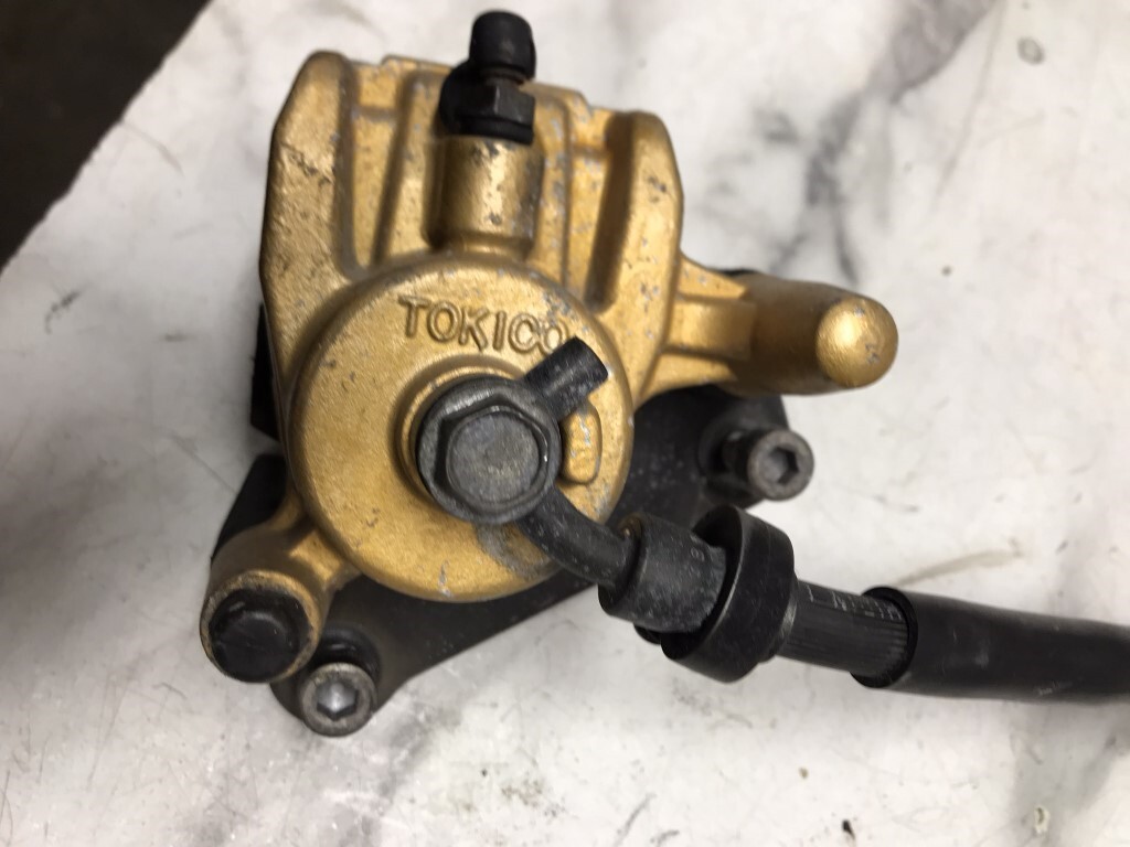 04 Kawasaki ZX10 R 1000 ZX1000 Ninja Rear Brake Assembly
