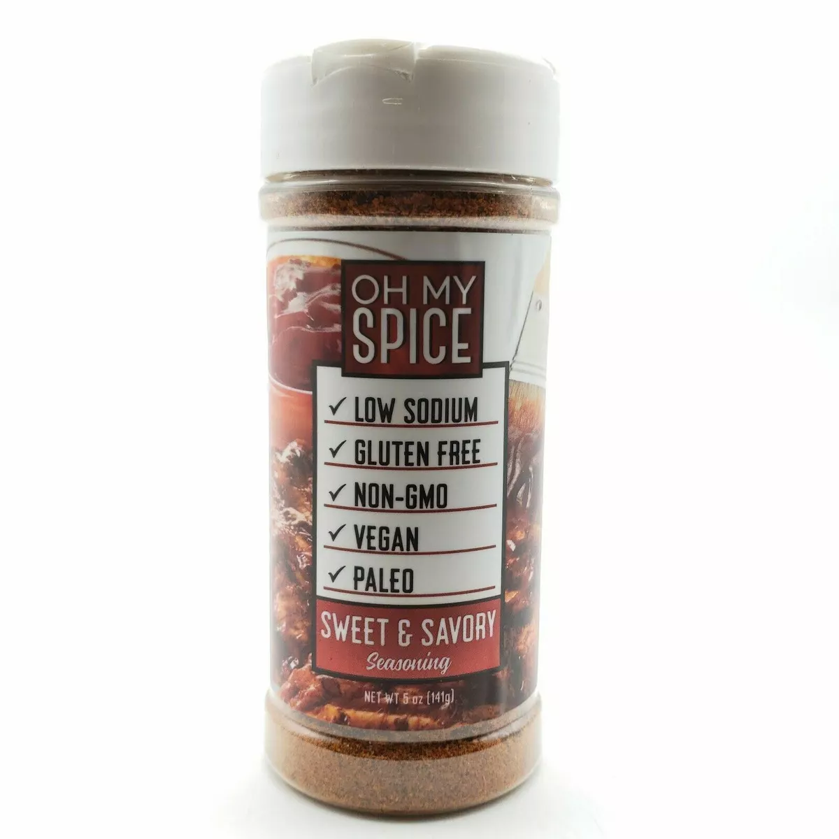 Oh My Spice SWEET SAVORY Low Sodium Gluten Free Vegan 5 oz PALEO FIT SEASONING