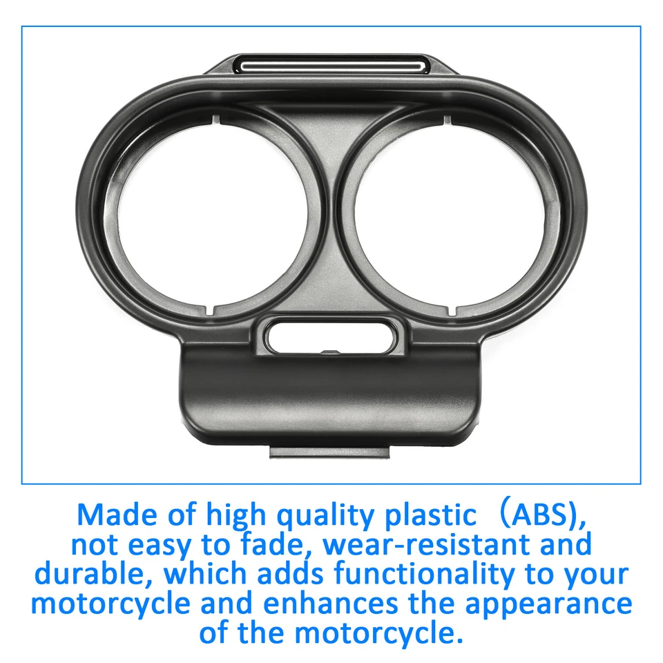 Carenado de carcasa de góndola con cubierta de calibre para Harley Road Glide EFI FLTRI 1998-2013 Foto 3 de 4