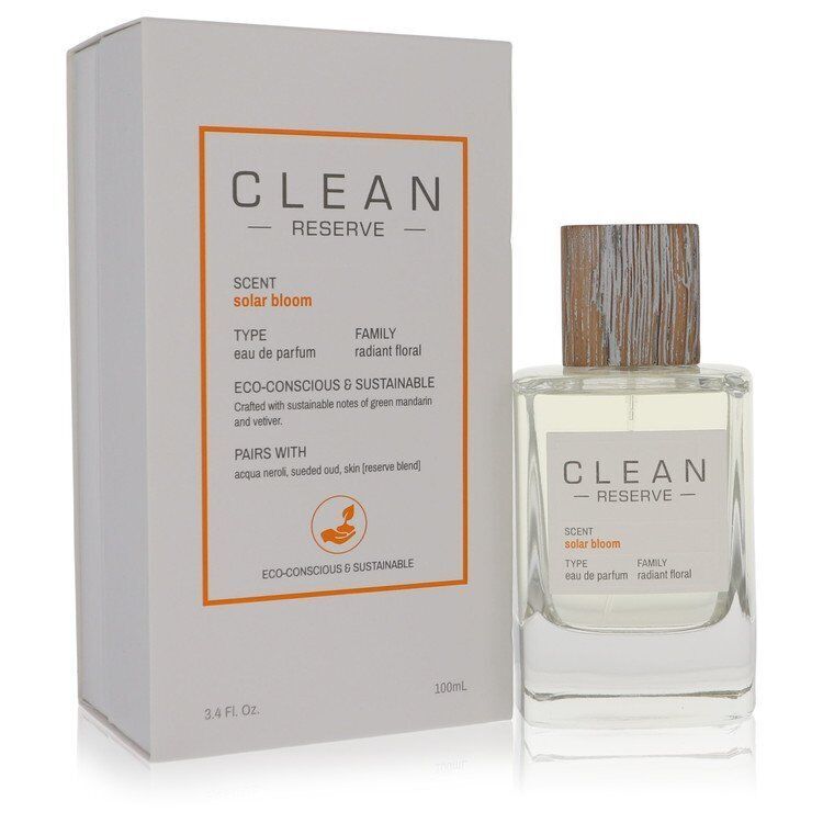 Clean Reserve Solar Bloom by Clean Eau De Parfum Spray 3.4oz/100ml for ...