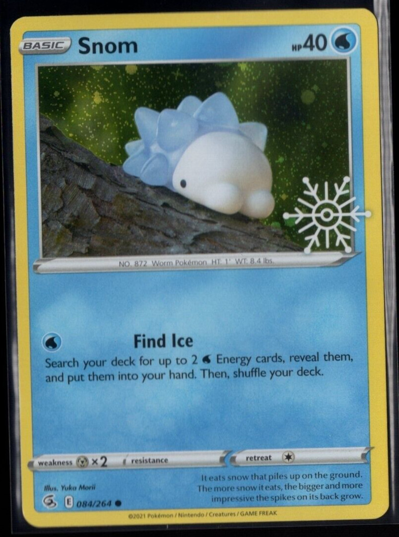 Snom 084/264 Snowflake 2023 Holiday Calendar Opened Pokémon TCG Near Mint