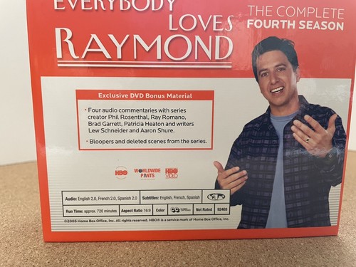 EVERYBODY LOVES RAYMOND - The Complete Fourth Season (DVD, 2005, 5-Disc Set) - Foto 12 di 12