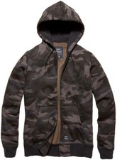 Image of Vintage Industries Hoodie Redstone Hooded Sweatshirt Dark Camo