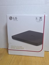 Ultra Slim Portable DVD Writer Mac Windows Compatible LG NEW TG2