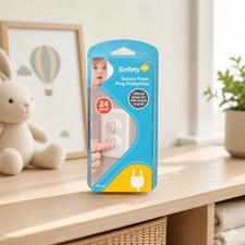 Baby Child Safety Secure Plug Protectors 24 Pack New