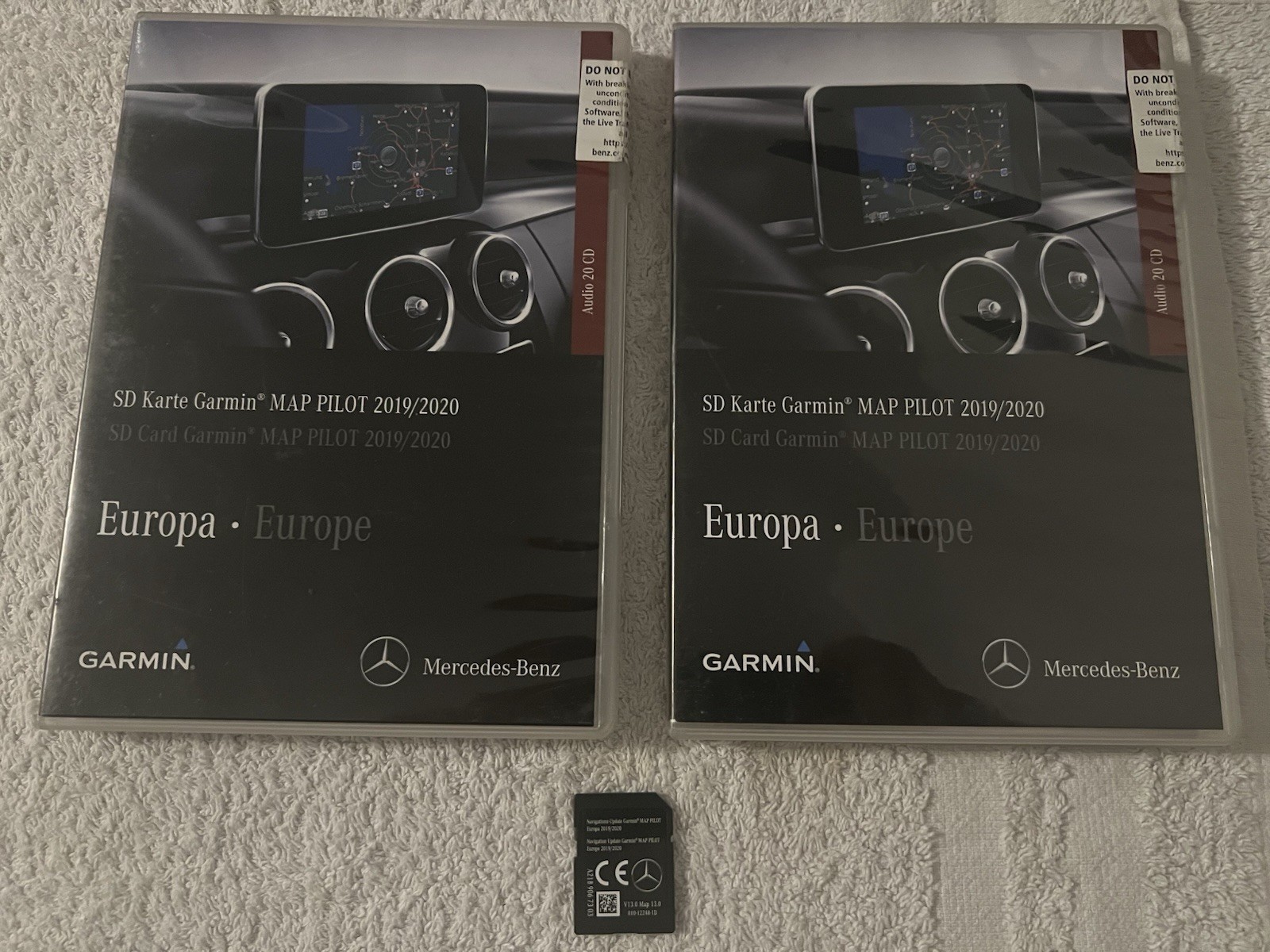 Système de navigation Garmin Map Pilot Europe pour console Mercedes NTG5.1 Audio 20