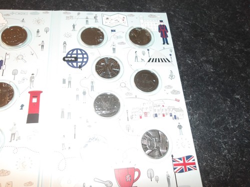 GREAT BRITAIN = THE ROYAL MINT 2018 + 2019 10p A TO Z COIN SETS - IN FOLDER U/C - Bild 5 von 17