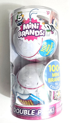 2 Pack ZURU 5 Surprise! Mini Brands SERIES 1 - 100+ Balls 7729