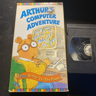 Arthurs Computer Adventure VHS 1999 Plus Arthur vs the Piano Animated Classic
