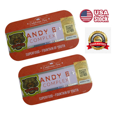 2x Candy B+ Complex Tiger for Male Performance 100% Genuine (EXP 2028) USA STOCK