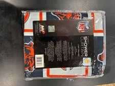 Chicago Bears Shower Curtain and Shower Hooks
