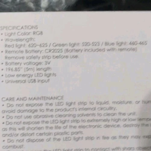 1-5M USB 5050 RGB Color Changing LED Strip Lights TV PC Back Light Controller - Image 2 of 2