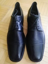 GRAVATI elegante klassische Herren-Schnürschuhe, schwarz, Gr. 9,5, sehr gepflegt