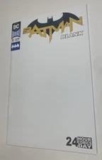 2018 DC Comics Batman #1 24 Hour Comic Day Blank Sketch Variant Cover