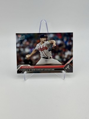 2023 Topps NOW Spencer Strider #763 Braves