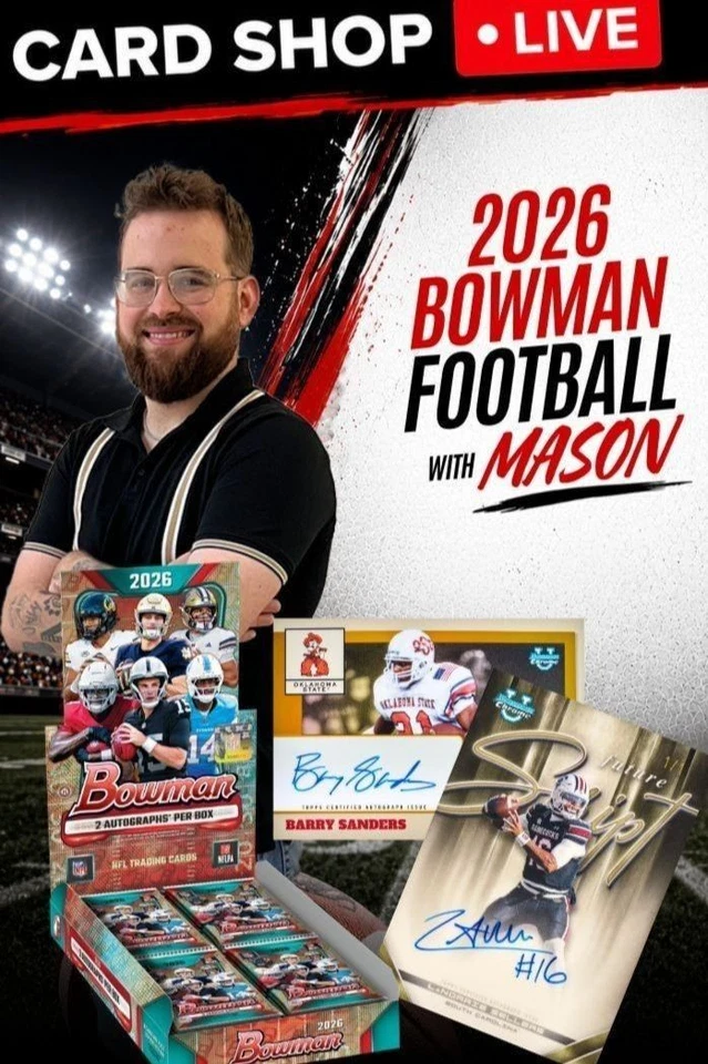 2026 Bowman Football With Mason!