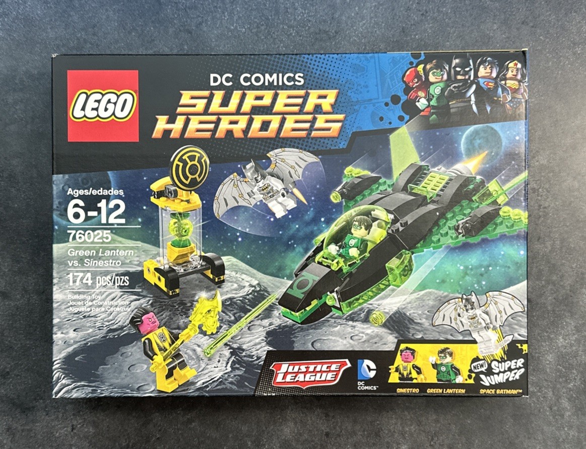 LEGO DC Comics Super Heroes: Green Lantern Vs. Sinestro (76025