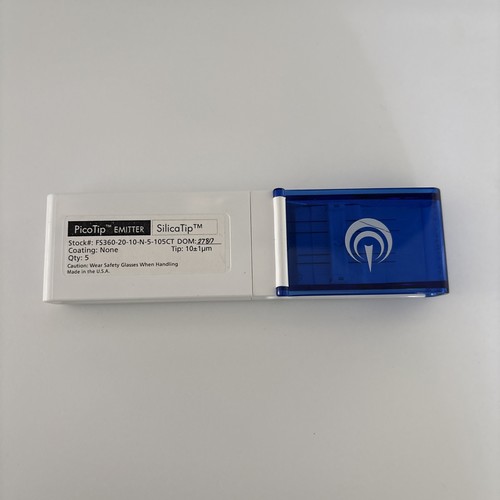 New Objective PicoTip SilicaTip Nanospray FS360-20-10-N-5-10.5CT