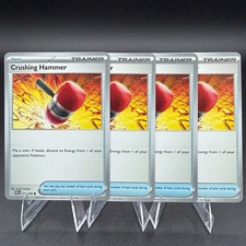 4x Crushing Hammer 071/088 Pokemon TCG Playset ME03: Perfect Order NM