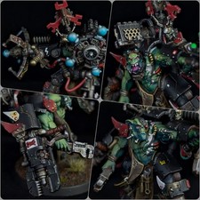 Warhammer 40k commission painted Ork Big Mek