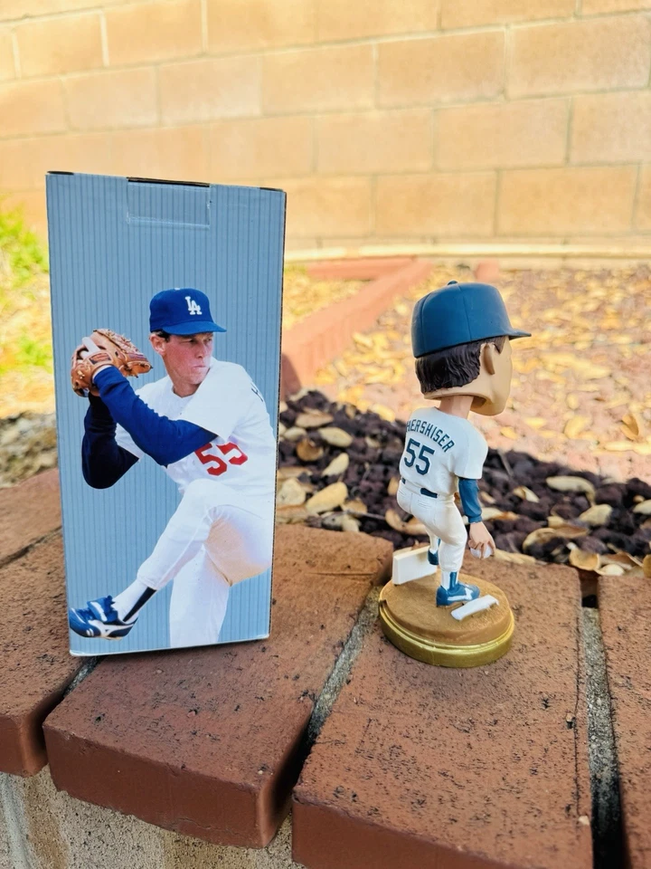 Orel Hershiser 2012 Los Angeles Dodgers Booblehead 1988 NL CY Young Award Foto 4 de 4