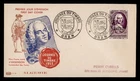DR WHO 1953 FRENCH ALGERIA OVPT FDC STAMP DAY PAC CACHET SEMI POST M70598