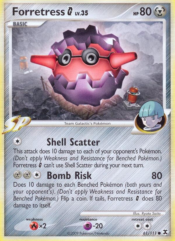 Pokemon Forretress G (61/133) Rising Rivals MP