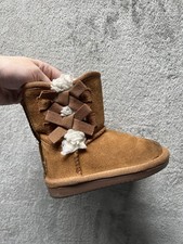 Koolaburra by Ugg Boots, Toddler US 7/UK 6, Brown, Wool Lining