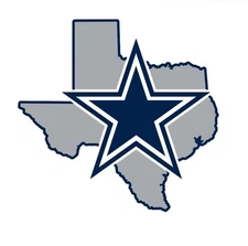 Dallas Cowboys Logo Weather Resistant Vinyl Sticker/Decal 08