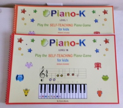 Self-Teaching Piano-K for Young Children Level 1 Right Hand Level 1B Left Hand