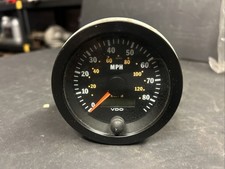 437-152 Vdo Vision Black 85 Mph130 Kmh 3-38 Electronic Speedometer